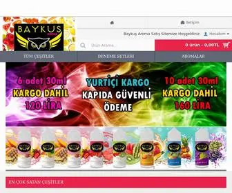 Baykusaroma.com(BAYKUŞ AROMA) Screenshot