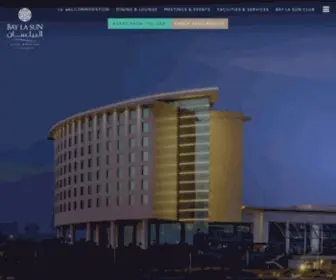 Baylasunhotel.com(Bay la sun hotel & marina) Screenshot