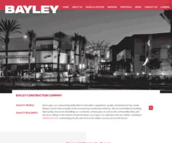 Bayley.net(Bayley Construction Company) Screenshot