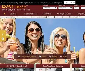 Baylodging.com(The Bay Lodging Resort Hotel In Put) Screenshot