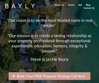 Baylyre.com.au(Ouwens Casserly Real Estate) Screenshot