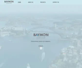 Baymon.com.au(Building Construction Company) Screenshot