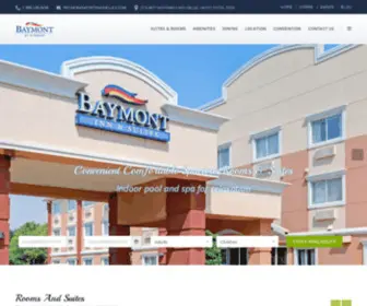 Baymontinndallas.com(Baymont Inn & Suits) Screenshot