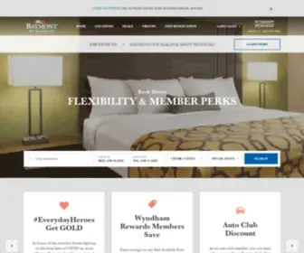 Baymontinns.com(Baymont Hotels) Screenshot