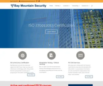 Baymountainsecurity.com(We provide ISO Training) Screenshot