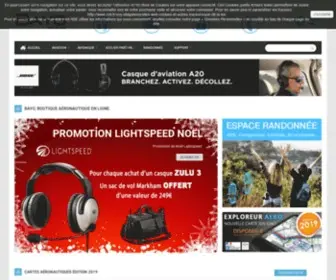 Bayo.com(Boutique aéronautique et équipement pour pilote) Screenshot