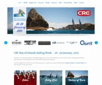 Bayofislandssailingweek.org.nz(CRC Bay of Islands Sailing Week) Screenshot