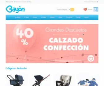 Bayon.es(Tienda de Bebés Online) Screenshot