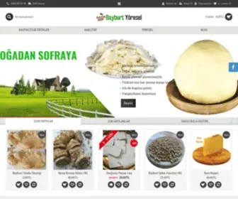 Bayor.com.tr(Bayburt Yöresel Ürünler & Organik Köy Ürünü) Screenshot