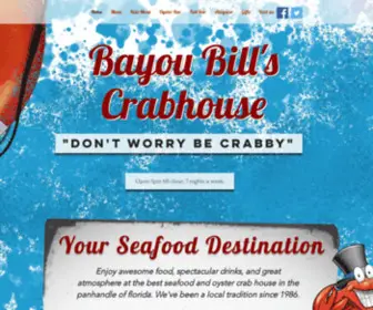 Bayoubills.com(Bayou Bills) Screenshot