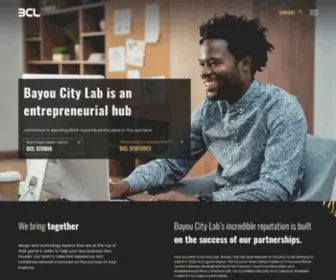 Bayoucitylab.com(Bayou City Lab) Screenshot