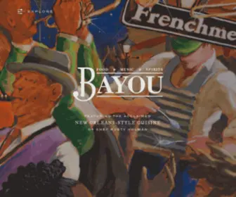Bayouonpenn.com(Georgetown) Screenshot