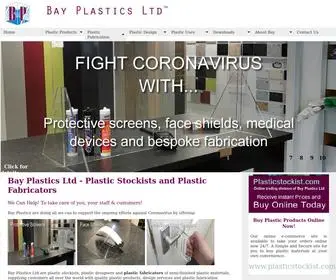 Bayplastics.co.uk(Bay Plastics Ltd) Screenshot