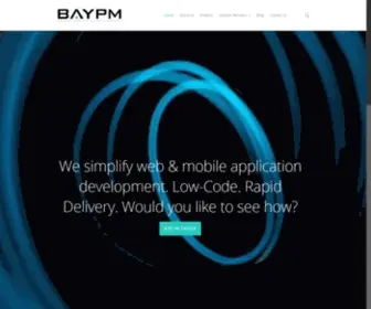 Baypmtech.com(OutSystems & Low) Screenshot