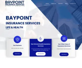 Baypointgroupllc.com(Insurance Agent Near Me) Screenshot