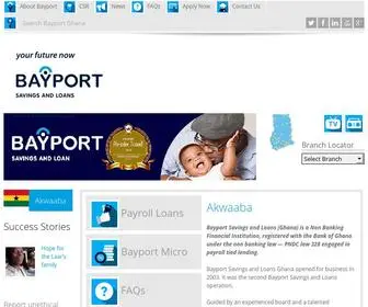 Bayportghana.com(Bayport Savings and Loans (Ghana)) Screenshot
