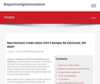 Bayportmitigationsolution.com(New E Cincinnati) Screenshot