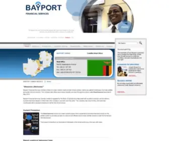 Bayportzambia.com(BML Zambia) Screenshot