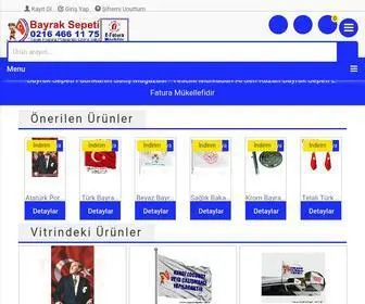 Bayraksepeti.com.tr(Bayrak satışı) Screenshot