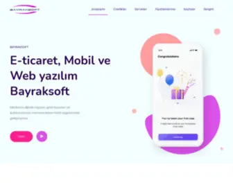 Bayraksoft.com(Mobil) Screenshot