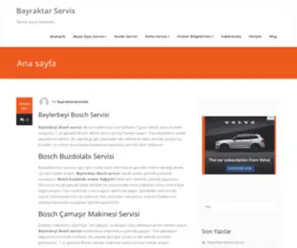 Bayraktarservis.com(Bayraktar Servis) Screenshot