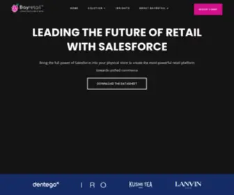 Bayretail.io(Leading The Future) Screenshot