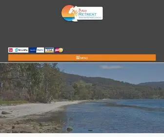 Bayretreat.com.au(Port Arthur Accommodation) Screenshot