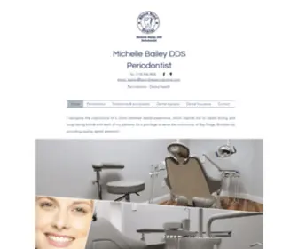 Bayridgeperiodontist.com(Michelle Bailey DDS) Screenshot