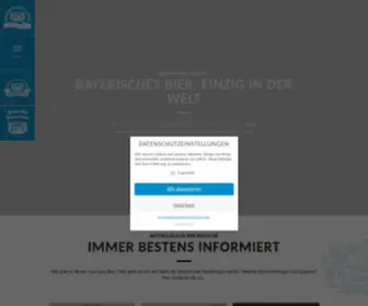 Bayrisch-Bier.de(Bayerisches Bier) Screenshot