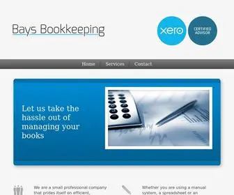 Baysbookkeeping.co.nz(Bays Bookkeeping) Screenshot