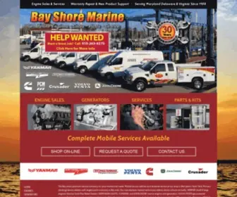 Bayshoremarineengines.com(Bay Shore Marine Engines) Screenshot