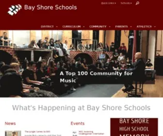 Bayshoreschools.org(Bay Shore Schools) Screenshot
