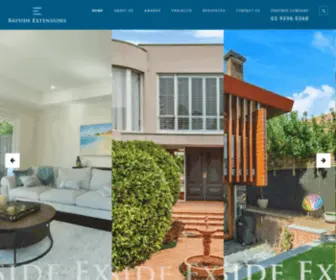 Baysideextensions.com(The Best Home Renovations & Extensions Builders in Melbourne) Screenshot