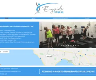 Baysidefitnessandcore.com(Bayside fitness & Core) Screenshot