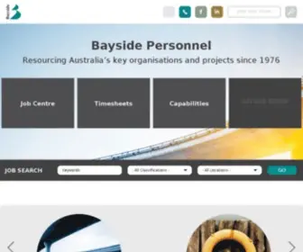 Baysidepersonnel.com.au(Bayside Personnel) Screenshot
