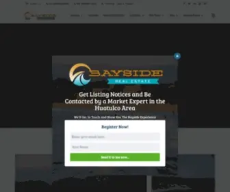 Baysiderealestatehuatulco.com(The Bayside Experience) Screenshot
