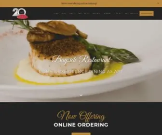 Baysiderestaurant.com(Bayside Restaurant) Screenshot