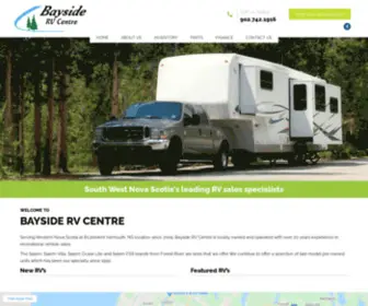 BaysidervCentre.com(Bayside RV Centre) Screenshot