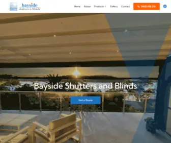 Baysideshuttersandblinds.com.au(Blinds Northern Beaches) Screenshot