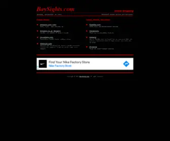 Baysights.com(Online shopping) Screenshot