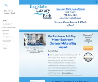 Baystate-Luxurybath.com(Bay State Luxury Bath) Screenshot