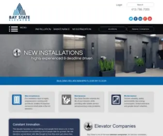Baystateelevator.us(Elevator Installation) Screenshot