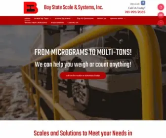 Baystatescale.com(Bay State Scales and Systems) Screenshot