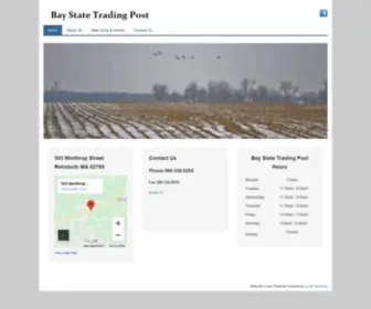 Baystatetradingpost.com(Bay State Trading Post Rehoboth) Screenshot