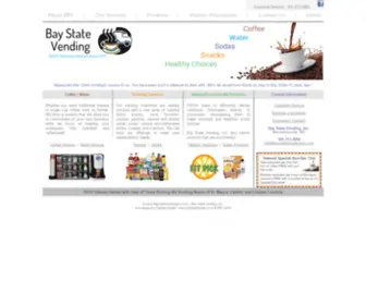 Baystatevendinginc.com(All of our Equipment) Screenshot