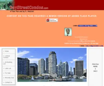Baystreetcondos.com(Toronto Condos Floorplans & Sales Reports) Screenshot