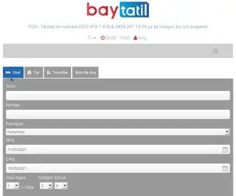 Baytatil.com.tr(Ankara çıkışlı turlar) Screenshot