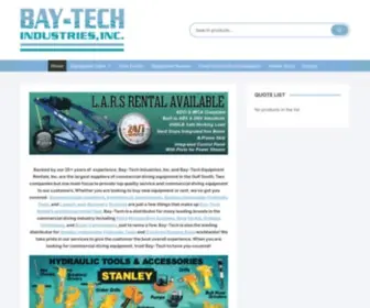 Baytechrentals.com(Commercial Diving Equipment) Screenshot