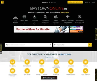 Baytownonline.us(Baytown (TX) Business Listings) Screenshot