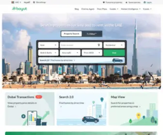Bayut.com(UAE's Largest Real Estate Portal) Screenshot
